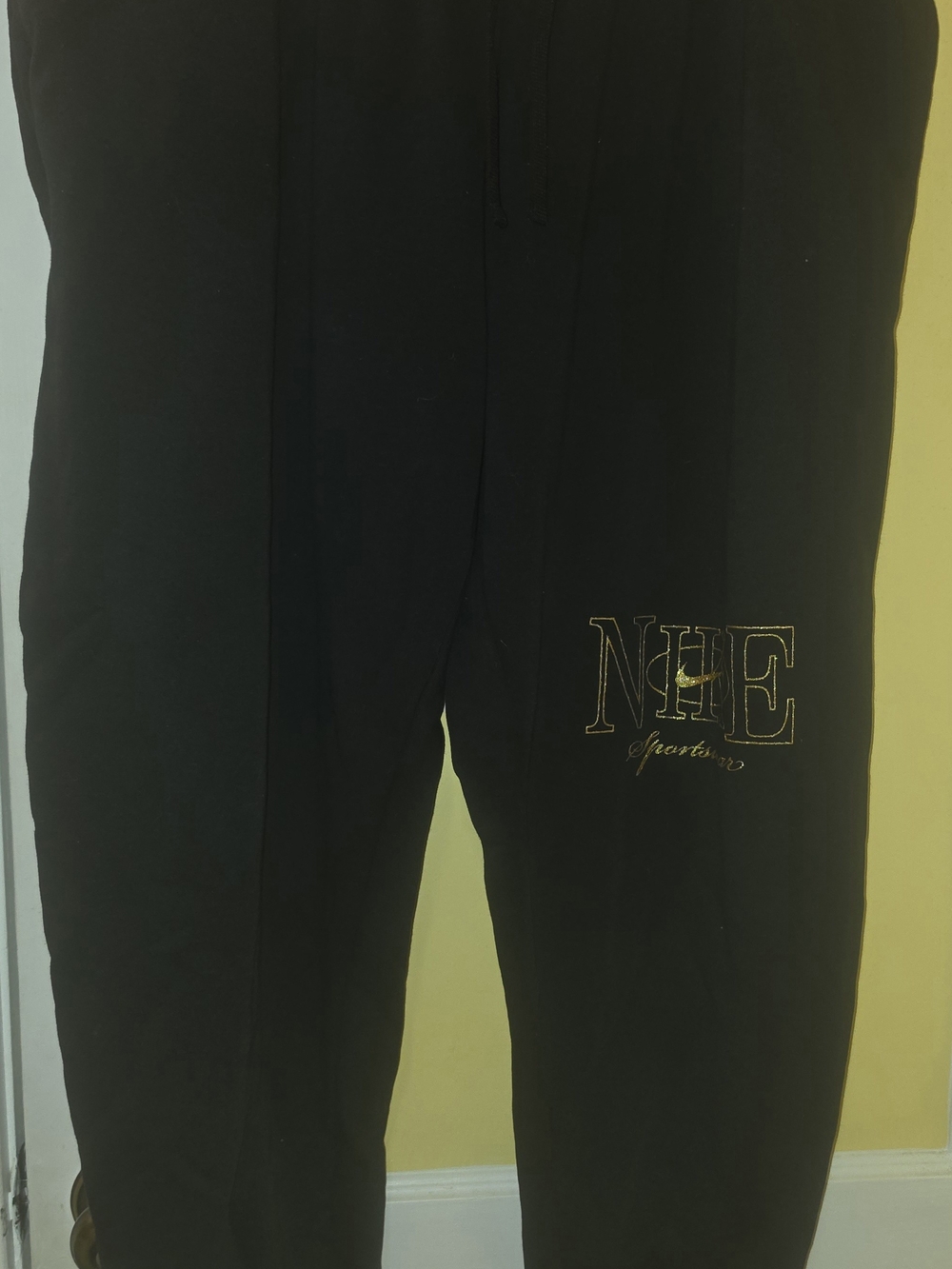 Nike Black Track Pants/Joggers with Swoosh Label